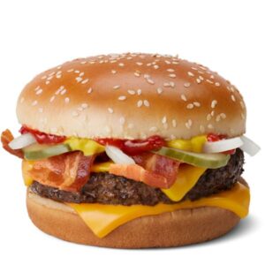 Bacon Quarter Pounder® with Cheese burger