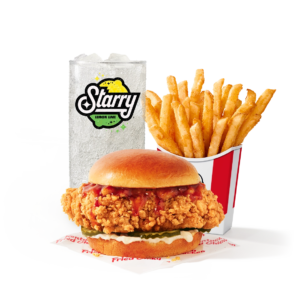 Saucy Chicken Sandwich Combo
