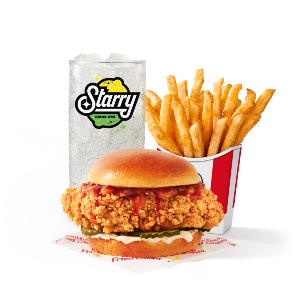 Saucy Chicken Sandwich Combo