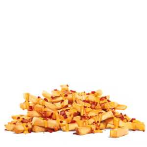 Loaded King Fries with Bacon
