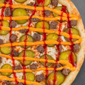 Beef Cheese Burger PIZZA