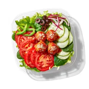 Meatball-Marinara-Salad